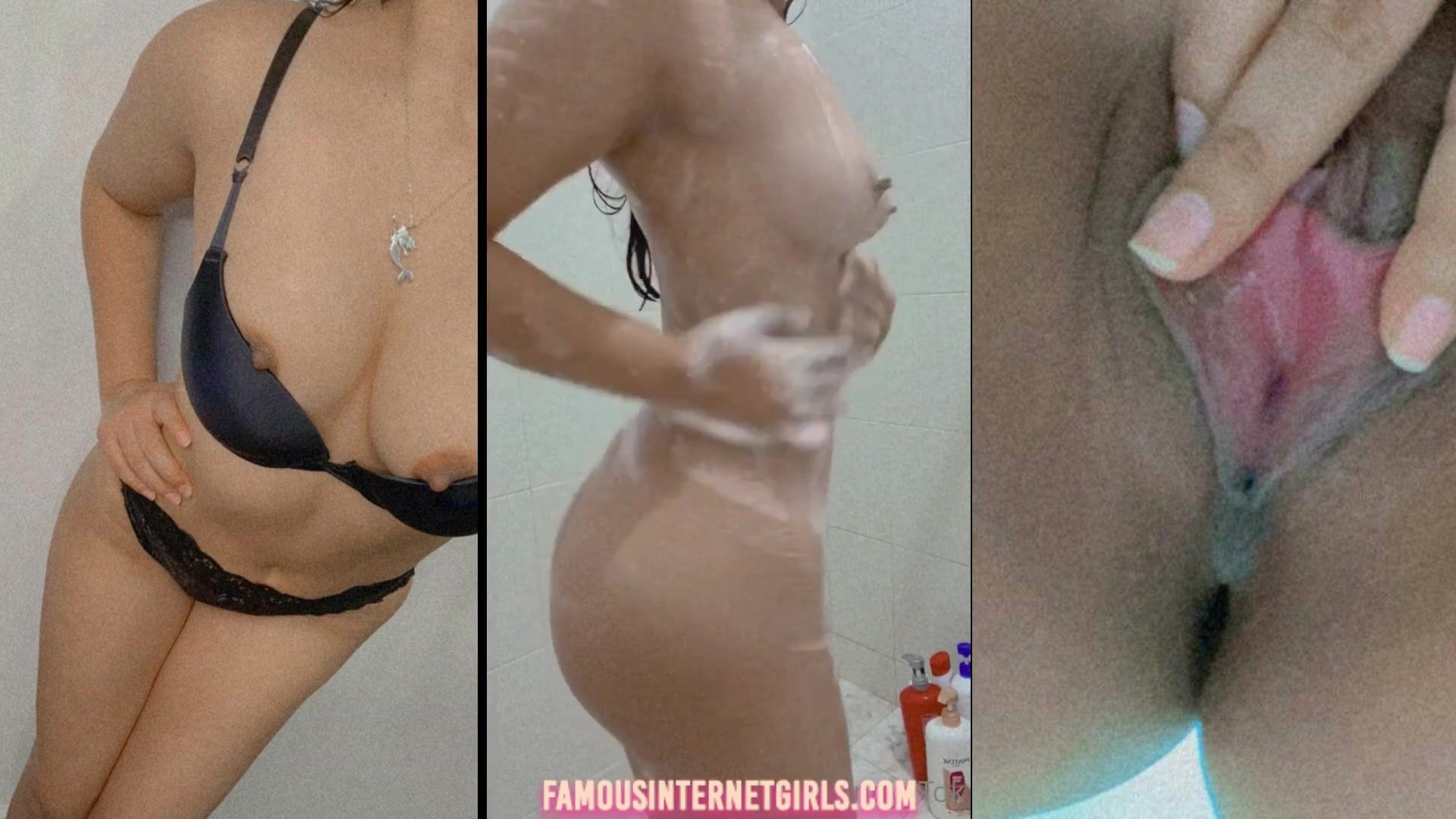 regadera butt naked shower and hana